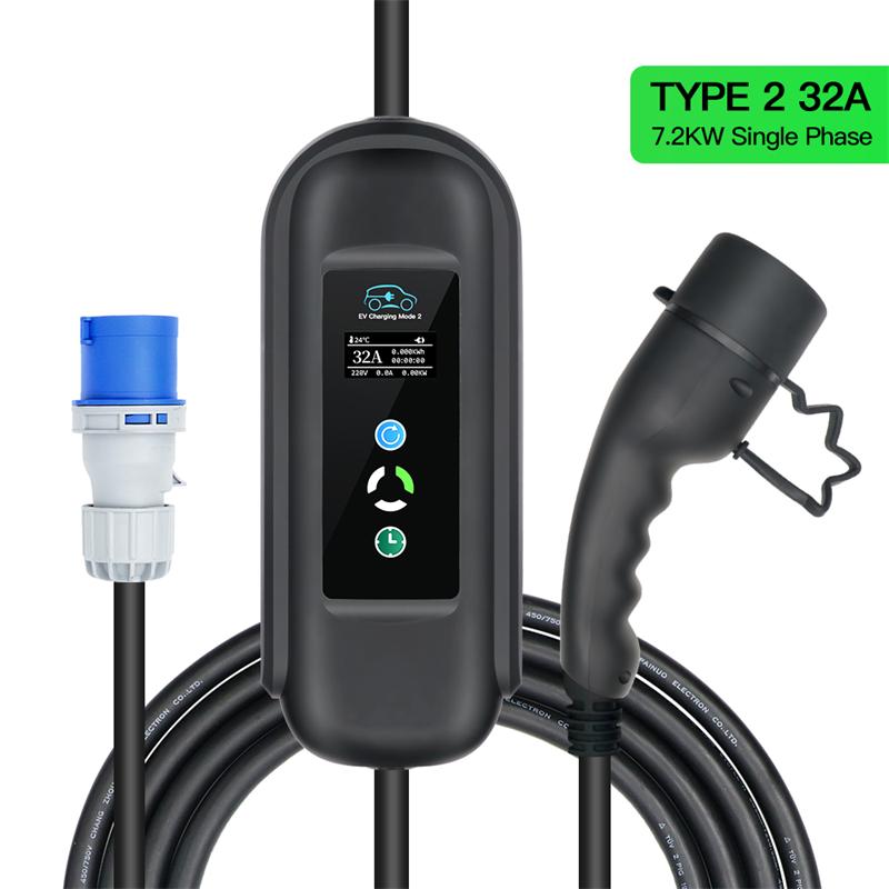 EV Charger type 1 vs type 2