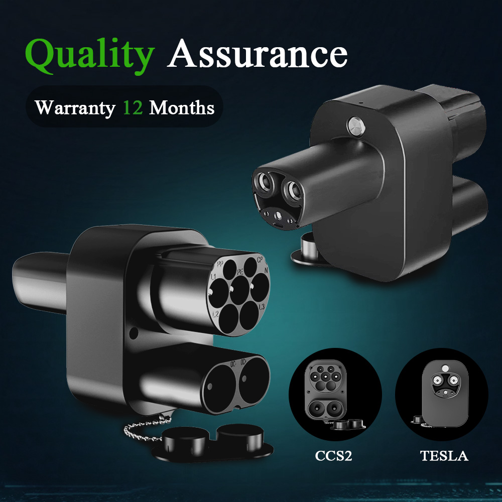 CCS2/Type 2 to Tesla EV Adapter for Nacs Standard electric Vehicles 2 ...